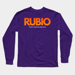 Phoenix Suns Ricky Rubio Long Sleeve T-Shirt